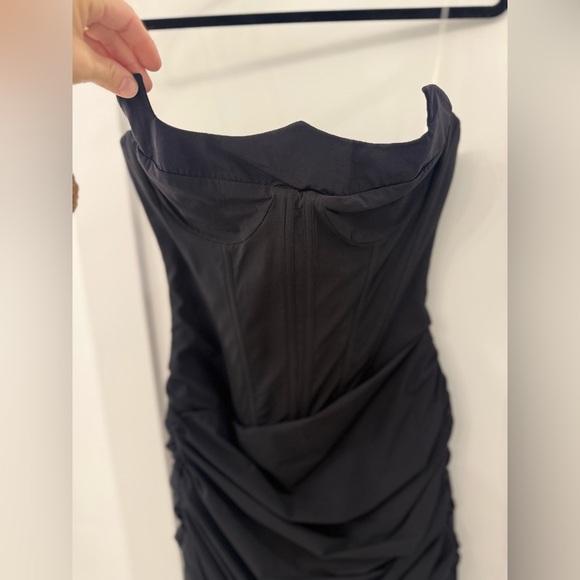 NWT Mistress Rocks BLACK STRAPLESS CORSET MINI DRESS Size S “Tall” Length - Picture 8 of 9